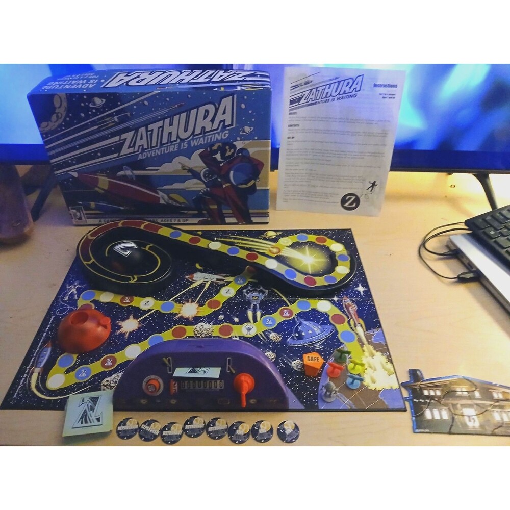 ZATHURA Adventure Is Waiting 2005 Pressman Board Game Complete Excellent Space
